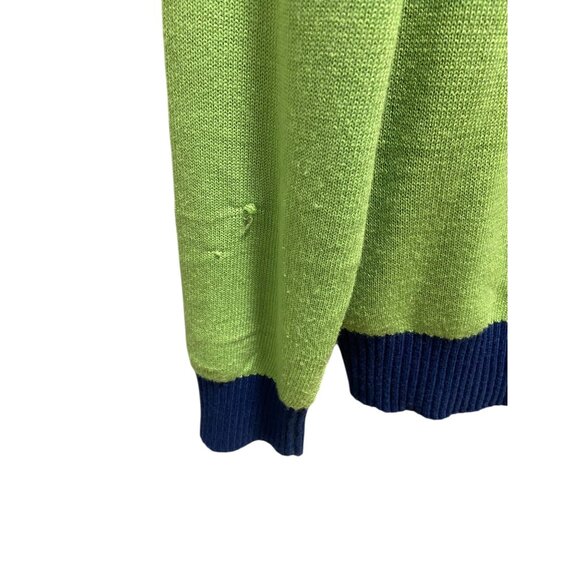 Tipsy Elves Mens Sweet Baby Jesus Sweater Green Size XL - Picture 10 of 14